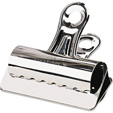 Die Grup #4 Bulldog Klips, 7.6 Cm, Metal, 12'li Kutu, Ofis Malzemeleri