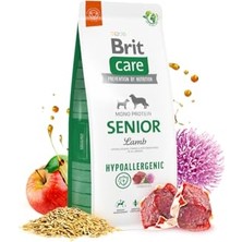 Die Grup Care Senior, Yaşlı Köpekler Için, Tek Proteinli, Hipoalerjenik, Kuzu Etli Kuru Mama, 3 kg