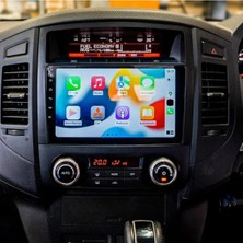 Navio Mitsubishi Pajero Android Gps Carplay 8+256 GB Kamera + Çerçeve (2007-2017) (Yazılımsal) Pro Series NV-1430