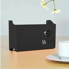 Die Grup Tineke Siyah Wifi Kutusu Duvar Asılabilir Sigorta ve Modem Saklama Kutusu 25X15X6 cm