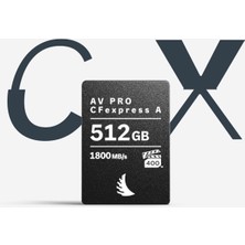 Angelbird 512GB Cfexpress V4 A Tipi Hafıza Kartı