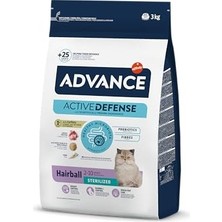 Die Grup Sterilized Hairball Hindili Kısır Kedi Maması, 3 kg