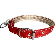 Die Grup Tasma Atalier Köpek Boyun Tasması (Kırmızı)