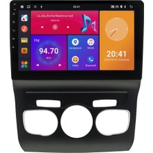 Navio Citroen C4 Android Multimedya Sistemi (2011-2019) 8+256 GB Premium Ekran Teyp (Yazılımsal) Pro Series NV-2043