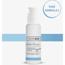 SKIN401 SPF50+ Aloe Vera ve Hyaluronik Asitli Nemlendirici Güneş Kremi 50 ml – Tüm Cilt Tipleri İçin UVA/UVB Koruma