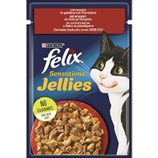 Die Grup Sensation Sığır & Domatesli Kedi Yaş Mama 85 gr