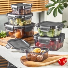 Die Grup Mithra Life 6 Adet Vakumlu Sızdırmaz Saklama Kabı Seti 400ML 800ML 1400ML MIT1087