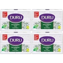 Die Grup Duru Saf & Doğal Kaynaklı Klasik 16 Adet Beyaz Kalıp Sabun 4X600GR