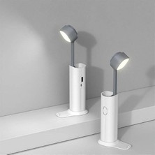 Die Grup Unichrome Şarjlı Dokunmatik 20 LED Çalışma Okuma Işığı Masa Lambası Ayarlanabilir Parlaklık Powerbank 1200MAH