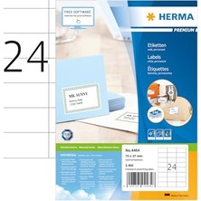 Die Grup Premium Lazer Etiket A4 100 70X37 Beyaz