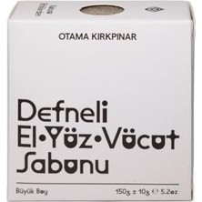 Die Grup Otama Kırkpınar Doğal Defneli El Yüz Vücut Sabunu 150 gr