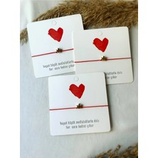 Atölye Merdiven 3lü Arkadaşlık Bilekliği Seti Taç Doğum Günü / Nişan / Baby Shower  Anı Bilekliği