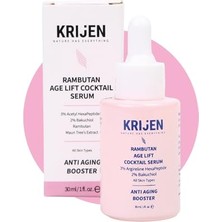 Die Grup Rambutan Age Lift Cocktail Serum | Acetyl Hexapeptide-8%3 + Bakuchiol%2 + Maun Ağacı Ekstraktı