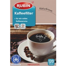 Rubin Kahve Filtresi No.2 120 Adet