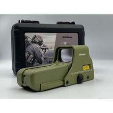 Forestia HD-552 Kırmızı-Yeşil Işıklı Profosyonel Tactical Nişangah Reddot Hedefleyici (Haki Renk)