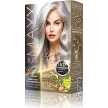 Die Grup Maxx Deluxe Beauty Expert Haır Color (Keretin)'li 1 Kutu (2 x 50 Ml) (Titanyum Gri 0.02)