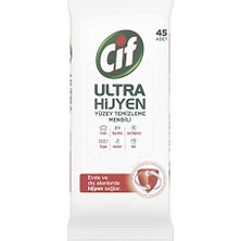 Die Grup Cif Ultra Hijyen Yüzey Temizleme Mendili 1 Paket(1 x 45 Adet)