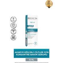 Bioxcin Acnium Konsantre Bakım Serumu 15 ml Akneli Yağlı Karma Ciltler İçin Yatıştırıcı Etki