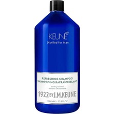 Keune Man 1922 Refreshing Canlandırıcı Şampuan 1000 ml - Besleyici Şekillendirici Saç Bakımı