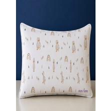 More Home Müslin Bebek Yastık Kılıfı Kapaklı 35X45 Ördekli Krem