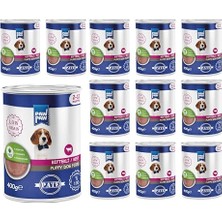 Die Grup Yavru Köpek Biftekli Pate 400 gr x 12 Adet