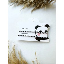 Atölye Merdiven Kawaii Panda 2li Arkadaşlık Bilekliği Seti