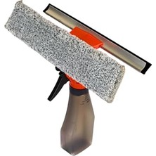 Die Grup Grothe Spreyli Camsil Çekpas Deterjan Su Hazneli Silikonlu Çekçek Microfiber Araba Cam Ayna Temizleyici 28 cm