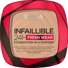 Die Grup L'oreal Paris Infaillible 24H Fresh Wear Pudra Fondöten 120 Vanilla