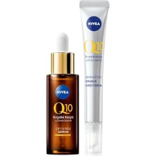 Die Grup Nıvea Q10 Kırışıklık Karşıtı Çift Etkili Cilt Serumu 30ML, Q10 Anında Ekili Kırışıklık Karşıtı Serum 15ML