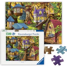 Die Grup 1500 Parça Puzzle Ağaçlarda Alacakaranlık