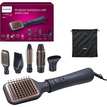 Die Grup Philips 5’i 1 Arada Saç Şekillendirme ve Kurutma Seti, Argan Yağı Seramik Kaplama, Iyonik Bakım, 5 Aparatlı Air Styler, Eşit Isı Dağıtımı, 3 Isı ve Hız Ayarı, Soğuk Hava Fonksiyonu, BHA530/00