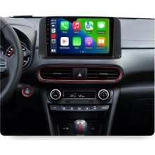 Navio Hyundai Kona Android Gps Carplay 8+256 GB Kamera + Çerçeve (2018-2021) (Yazılımsal) Pro Series NV-1409