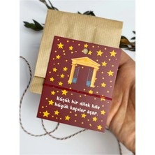 Atölye Merdiven Bordo Ip Dilek Niyet Bilekliği Şans Dilek Bilekliği Yeni Yıl Bilekliği (Hediye Paketli)