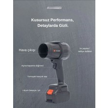 Youban XP-3815 Dryflow Hava Üfleyici Fan, Yaprak Üfleme, Araba ,cam ,su Lekeleri Kurulama Fanı Makinesi