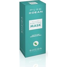 Die Grup Sheida Pure Ocean Arıtım Maskesi Yağ Kontrol 75 ml Yağlı ve Karma Ciltler Için