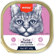 Die Grup Kedi 40G 6'lı Ton Balıklı & Somonlu Alutray Yaş Mama