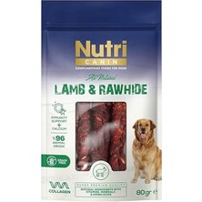 Die Grup Kuzu Eti Sarılı Köpek Ödül Kemiği (80 G)