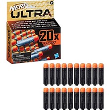 Die Grup Ultra One 20'li Dart Dolum Paketi - Sadece Ultra Serisi Ile Uyumlu Orijinal Yedek Mermi - En Uzak Mesafe Dartı