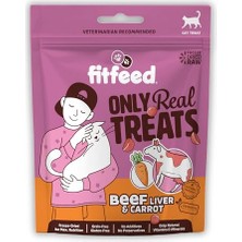 Die Grup Fitfeed Freeze-Dried Çiğ Dana Ciğer&havuç Kedi Ödül Maması 40G