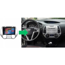 Navio Hyundai I20 Dijital Klima Carplay 8+256 GB Kamera + Çerçeve (2008-2012)  (Yazılımsal) Pro Series NV-1468