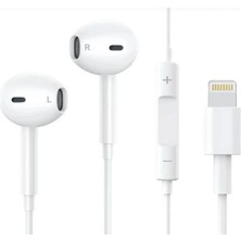Kens Teknoloji iphone 14 Pro / Promax Uyumlu Lightning Kulaklık (Tak Çalıştır Üst Kalite)