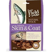 Die Grup Natural Snack Skin Coat Somon Balıklı Köpek Ödülü 200GR