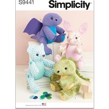 Die Grup Dikiş Deseni S9441 33 cm Peluş