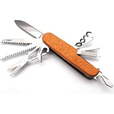Die Grup Ahşap Outdoor Kamp Cep Çakısı