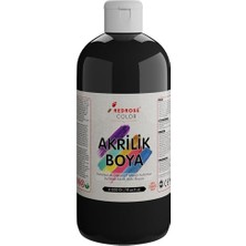 Die Grup Siyah Akrilik Boya 500GR