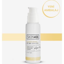 SKIN401 Aloe Vera Nemlendiricili Leke Karşıtı Güneş Kremi 50 ml SPF 50+ Tüm Cilt Tipleri İçin