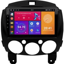 Navio Mazda 2 Android Multimedya Sistemi (2008-2011) 8+256 GB Premium Ekran (Yazılımsal) Pro Series NV-2218