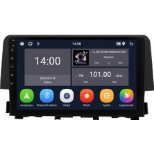 Navio Honda Civic Fc5 Android Multimedya Sistemi (2016-2021) 8+128 GB Teyp (Yazılımsal) Pro Series NV-2796