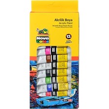 Die Grup Akrilik Boya Tüp 12Lİ