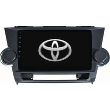 Navio Toyota Highlander Android Gps Carplay 8+256 GB Kamera + Çerçeve (2007-2013) (Yazılımsal) Pro Series NV-1448